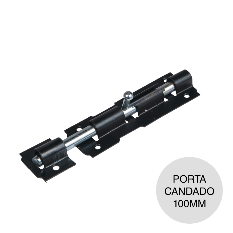 Pasador porta candado Mauser charolado 100mm