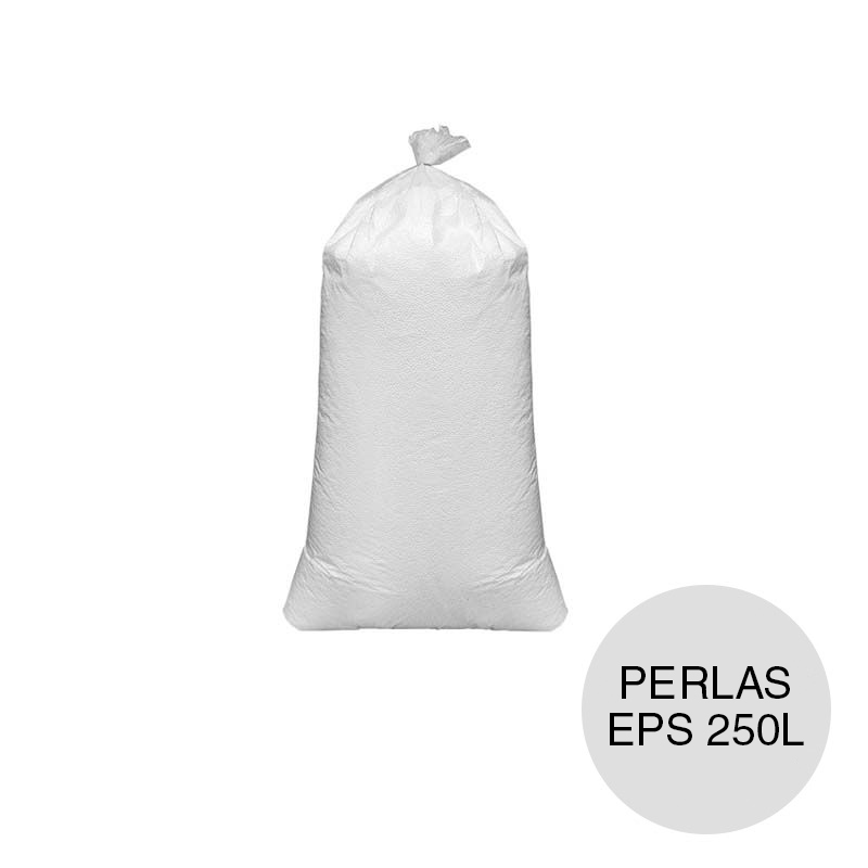 Perlas EPS aditivas hormigon alivianado bolsa x 250l