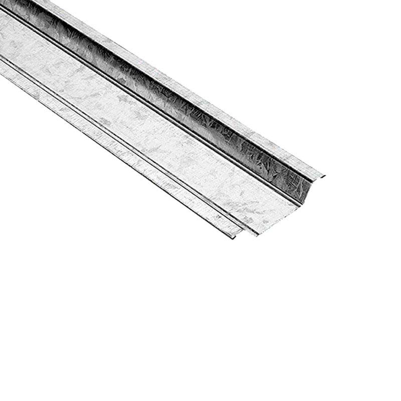 Perfil construccion seco omega galvanizado 0.52mm x 12.50mm x 2.60m
