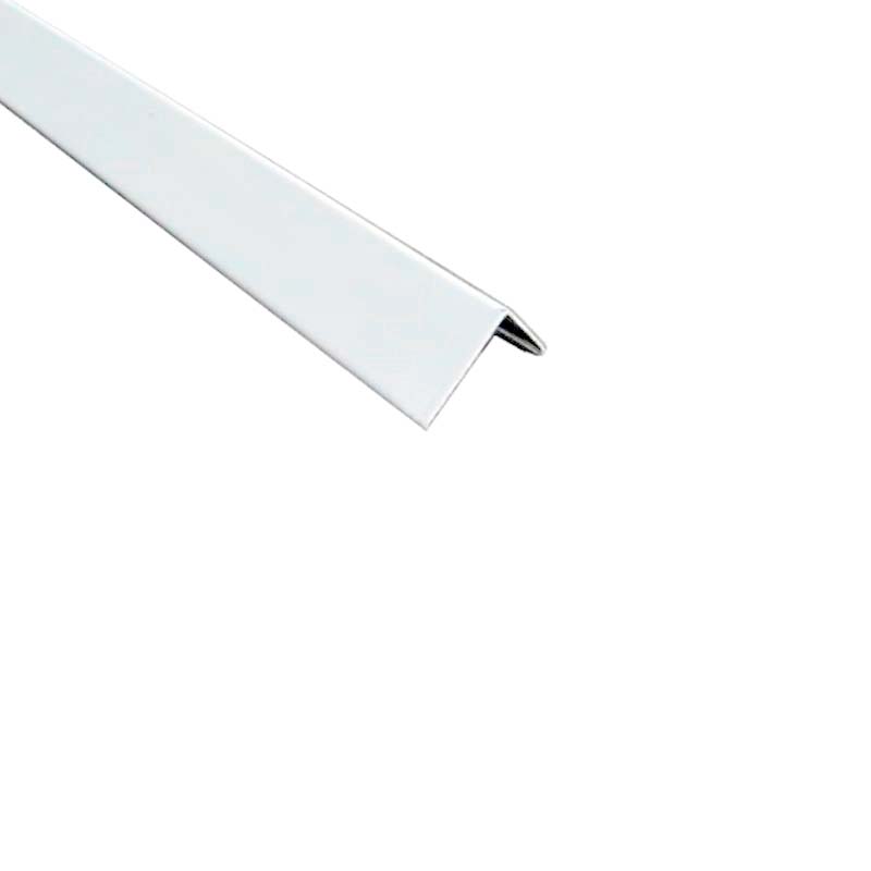 Perfil cielorraso desmontable galvanizado perimetral N15/16 blanco mate 20mm x 22mm x 3.05m