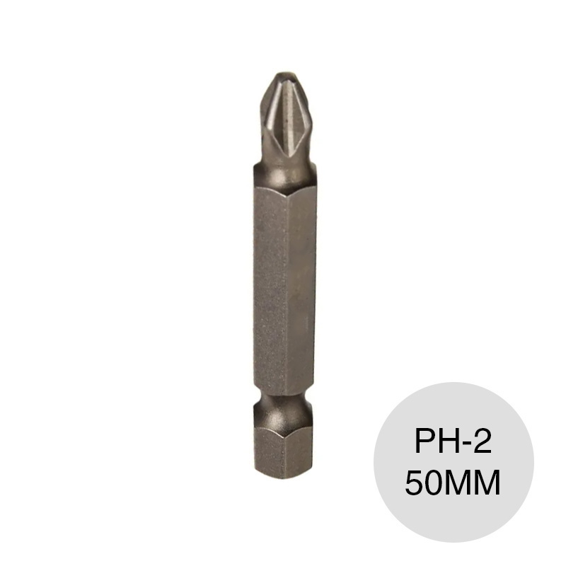 Punta atornillador estandar PH2 50mm