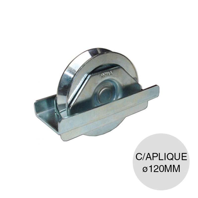 Roldana quitypon c/aplique ø 120mm