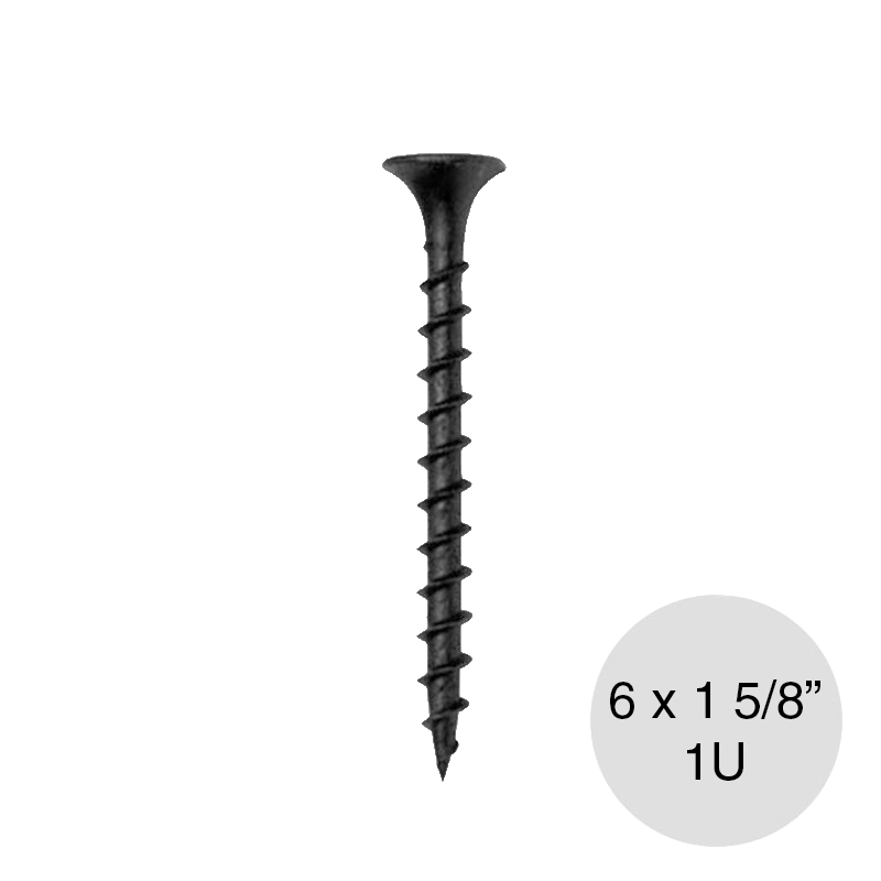 Tornillo autoperforante T3 punta aguja 6 x 1 5/8"