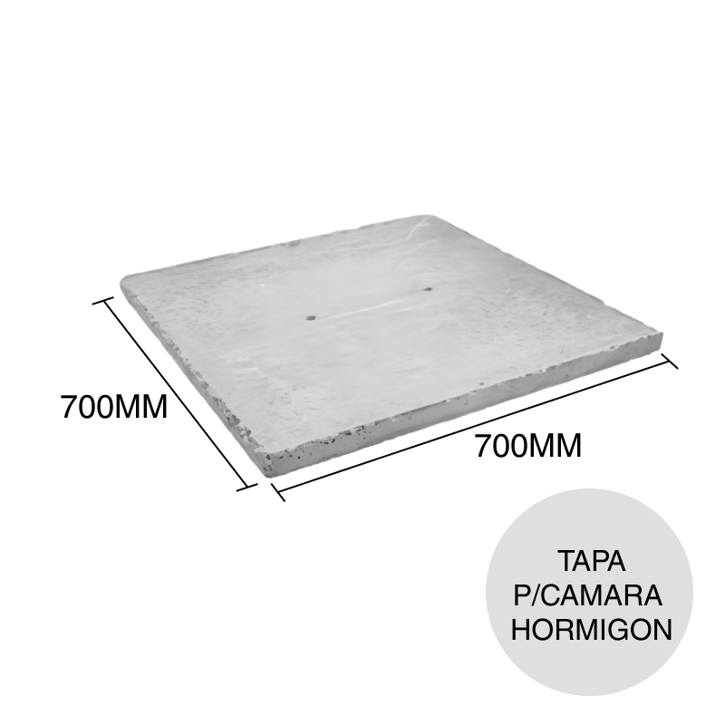 Tapa camara inspeccion hormigon 700mm x 700mm