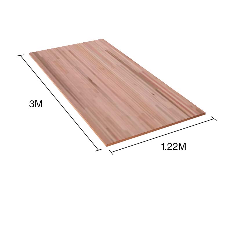 Tablero finger joint Premium eucaliptus 30mm x 1.22m x 3m