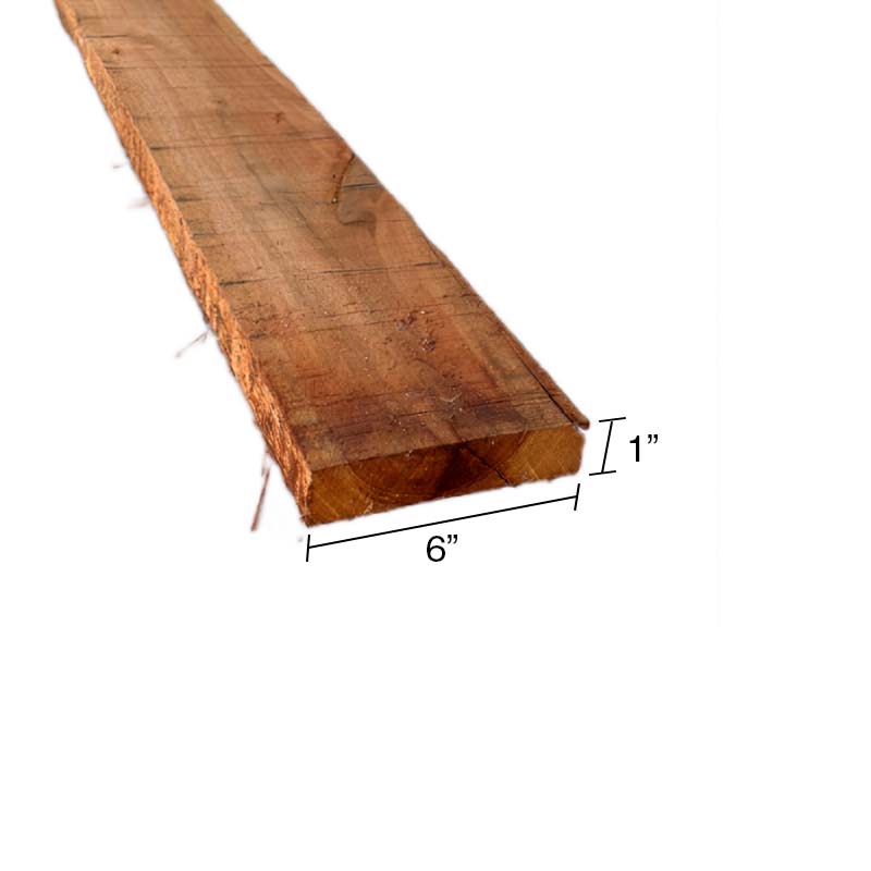 Tabla paneling eucaliptus saligne 1" x 6" x 3m