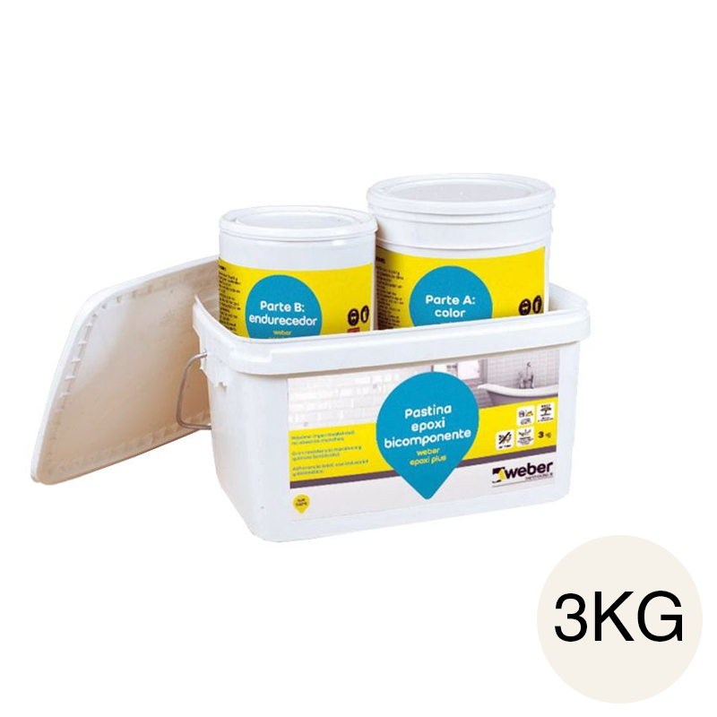 Weber perlato epoxi plus x 3kg