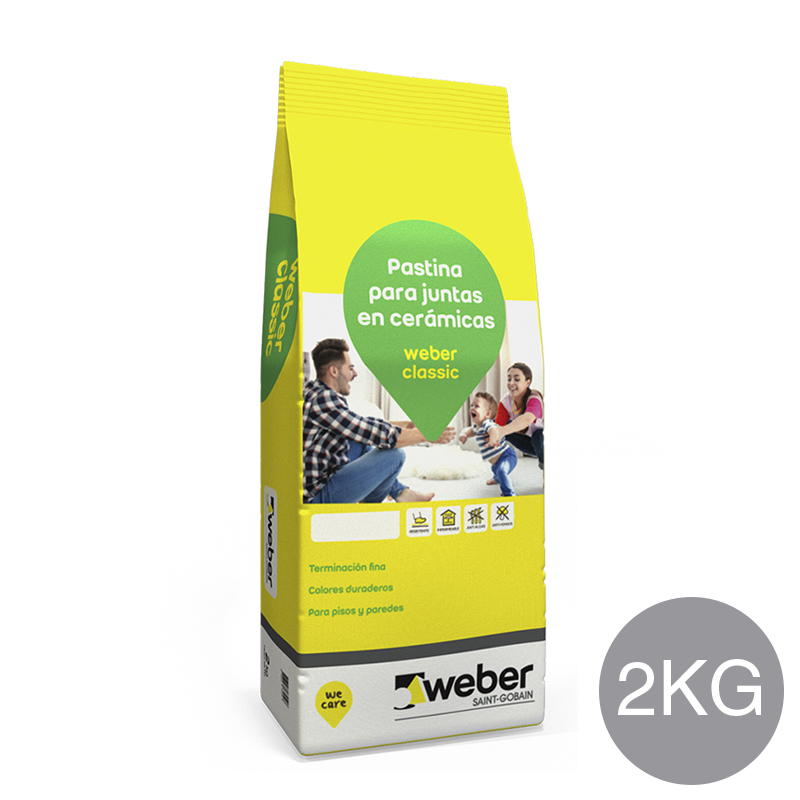 Weber classic plata x 2kg