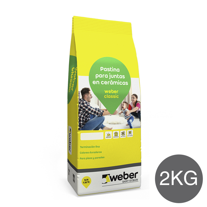 Weber classic plomo x 2kg