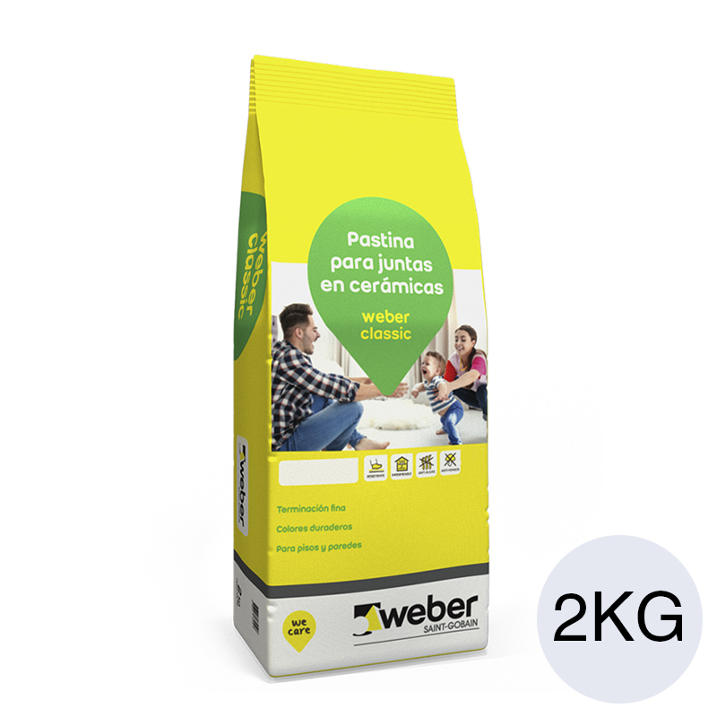 Weber classic gris perla x 2kg