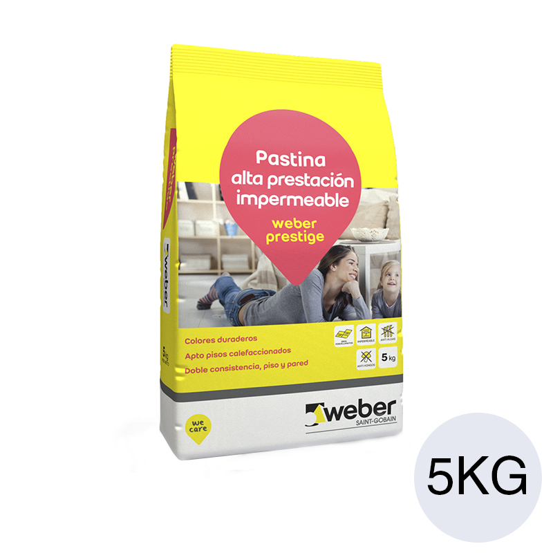 Weber prestige gris perla x 5kg