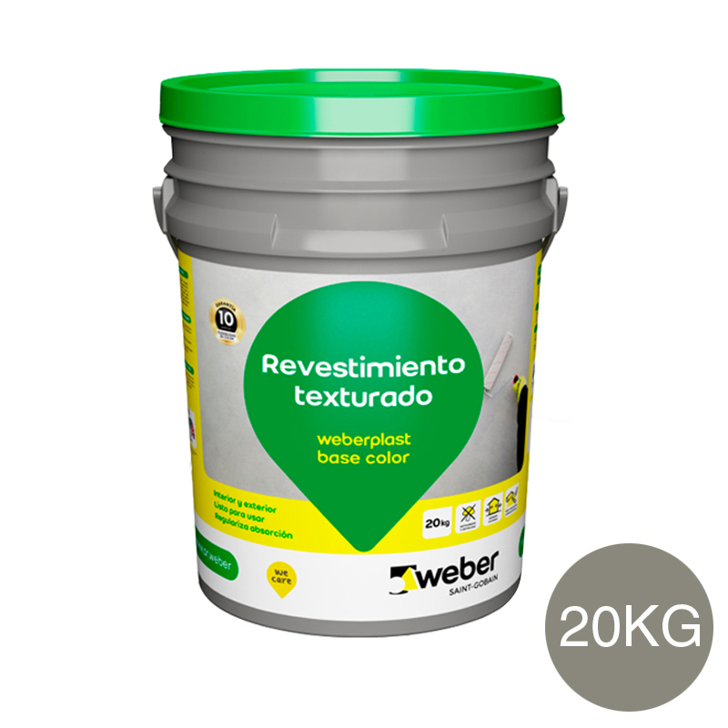 Weberplast BC gris plomo x 20kg