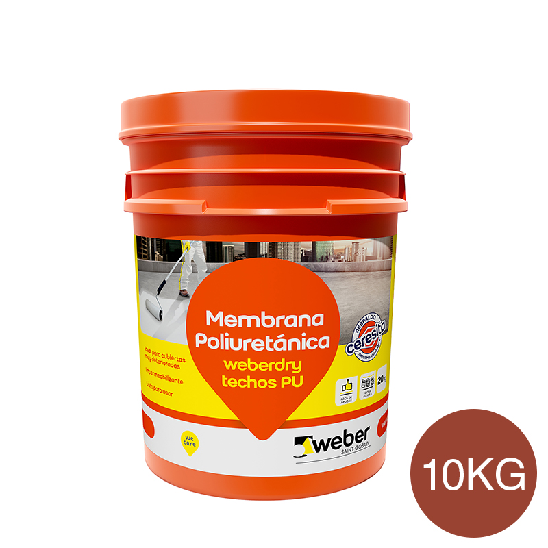 Weber&#x20;techos&#x20;PU&#x20;teja&#x20;10kg