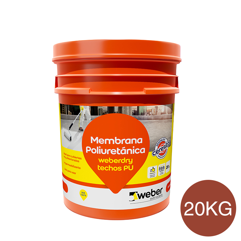 Weber&#x20;techos&#x20;PU&#x20;teja&#x20;x&#x20;20kg