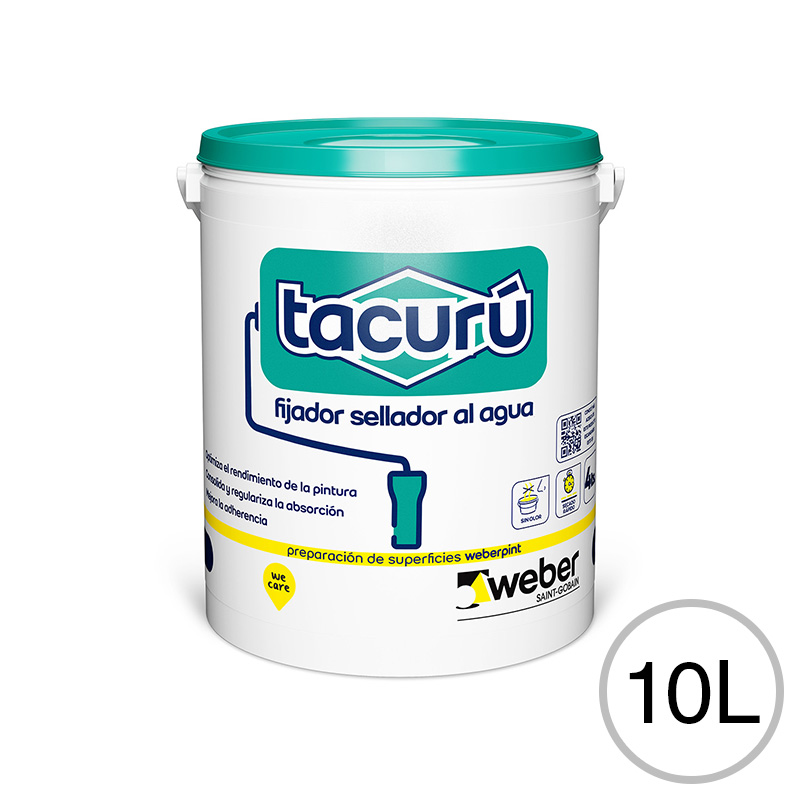 tacuru fijador sellador al agua x 10l