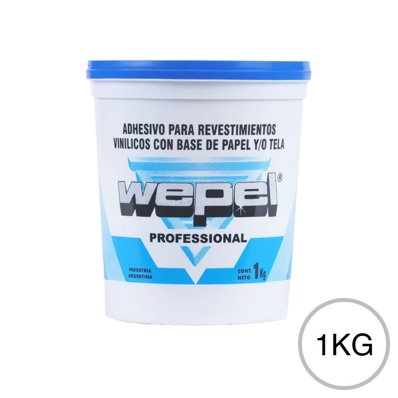 Adhesivo acrilico Professional p/papel blanco pote x 1kg
