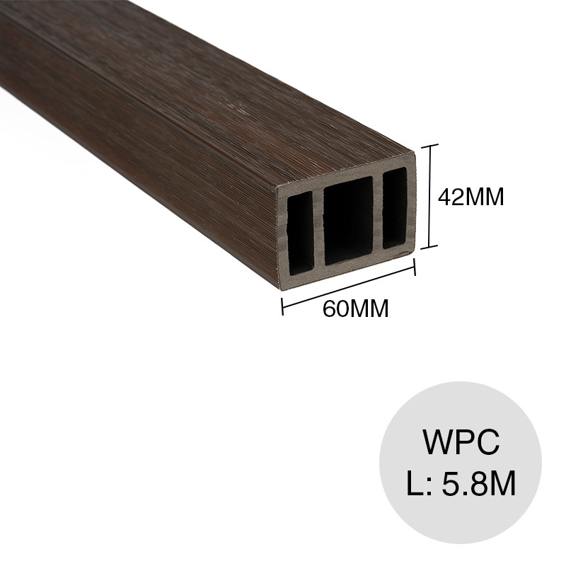 Perfil Timbertech WPC exterior mocha 42mm x 60mm x 5.8m