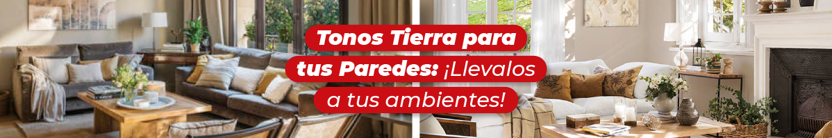 Tonos Tierra para tus Paredes: ¡Conocé sus encantos y llevalos a tus ambientes!