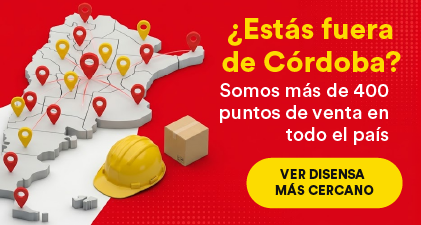 Estás fuera de Córdoba? Encontrá tu Disensa más cercano