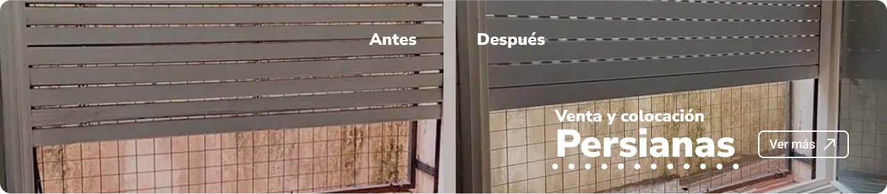 Venta y colocación Persianas