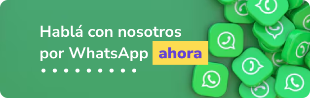 Hablá con nosotros por WhatsApp ahora