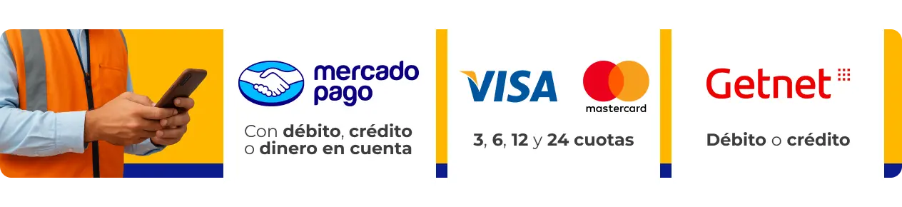 MercadoPago, Visa y Getnet
